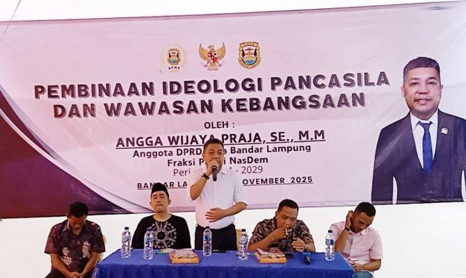 Angga Wijaya Praja Menilai Banyak Terjadi Pergeseran Nilai – Nilai Pancasila