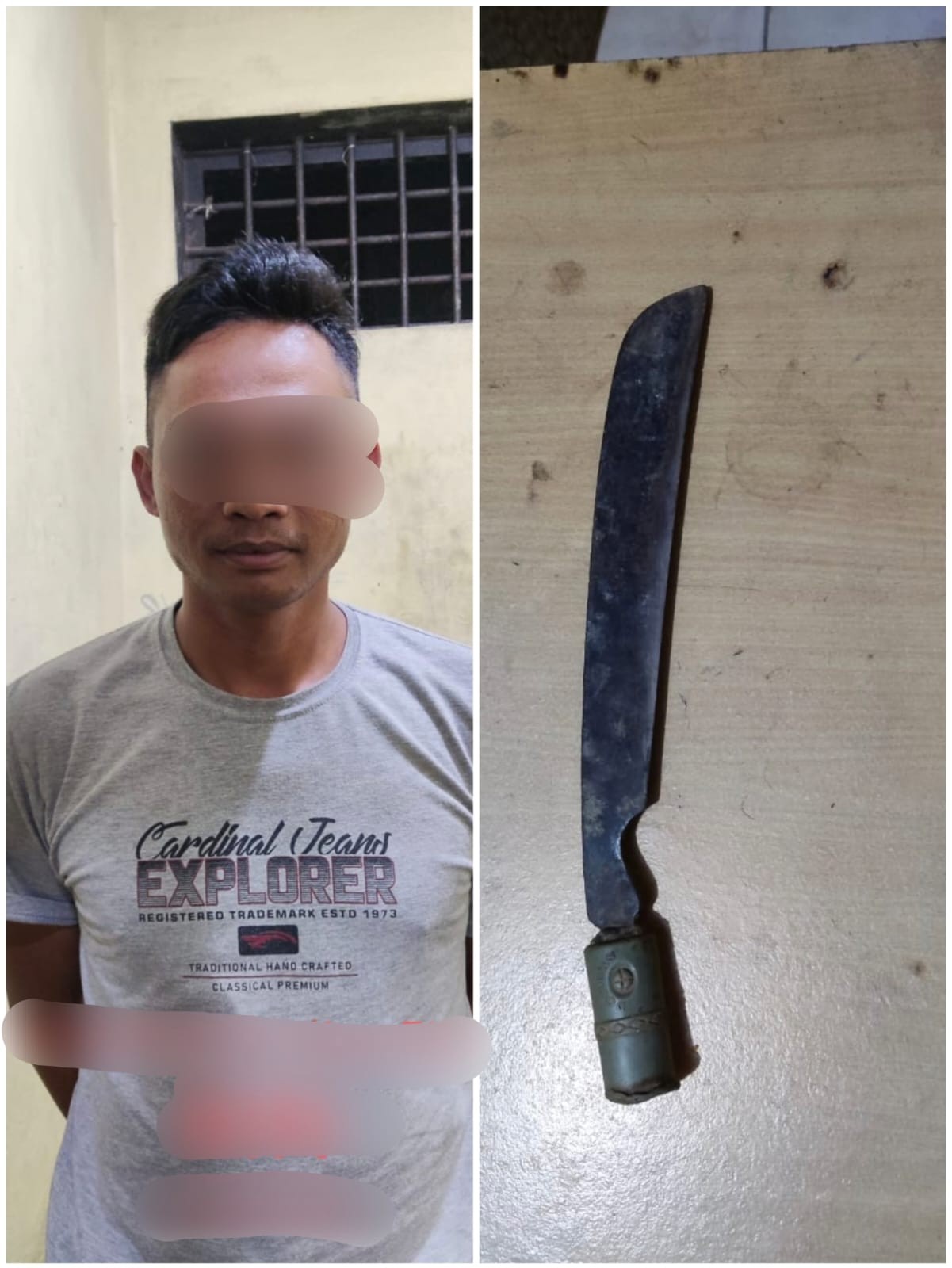 Polsek Sekincau berhasil mengamankan pelaku penganiayaan