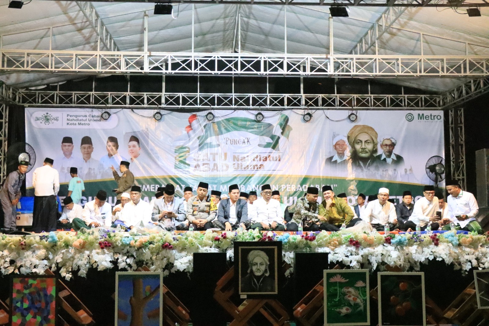 Kapolres Metro Hadiri Peringatan Harlah Satu Abad Nahdatul Ulama