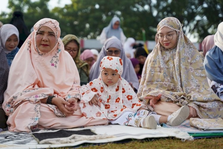 Walikota Eva Dwiana gelar safari ramadhan di masjid tanjung karang timur