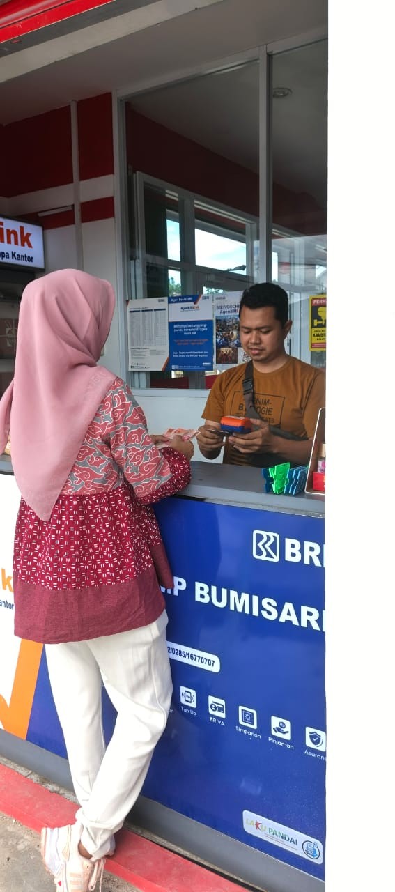 BRI Region 5 Bandar Lampung Dukung Agen BRILink KDMP Bumisari untuk Dorong Ekonomi Desa