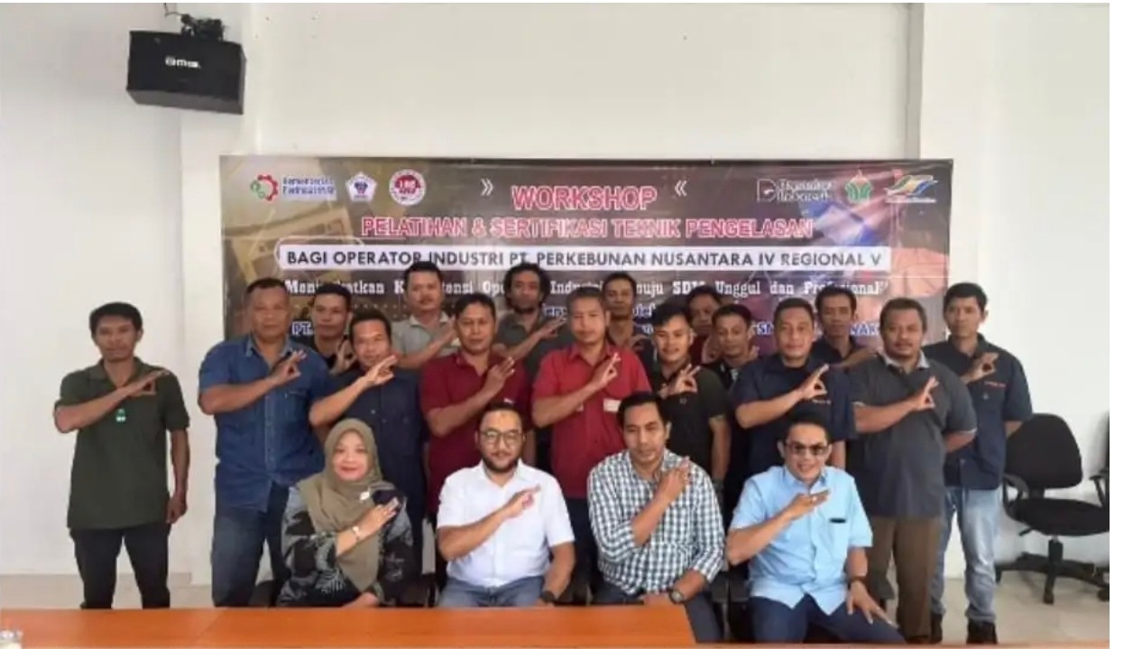 Dukung Keandalan Operasional, Holding Perkebunan Nusantara Dorong Sertifikasi SDM Mekanik PKS di PTP