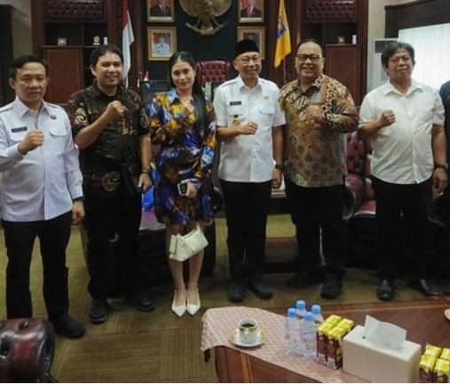 Temui Gubernur Lampung, Direktur Transmedia Dukung Pembangunan