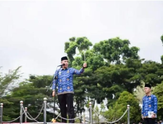 Bupati Dendi Ramadhona Tegaskan ASN Wajib Laporkan Harta dan Patuhi WFA Jelang Lebaran