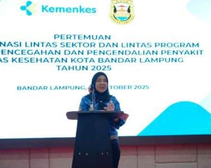 Walikota Eva Dwiana Buka Pertemuan Lintas Sektor Pencegahan dan Pengendalian Penyakit