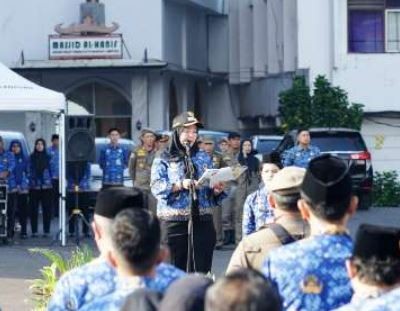 Hari Kesaktian Pancasila, Wali Kota Eva Dwiana Ajak ASN Wujudkan Nilai Pancasila dalam Pelayanan Pub