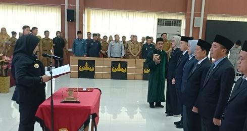 Walikota Eva Dwiana Melantik Sejumlah Kepala OPD Dinas di Kota Bandar Lampung