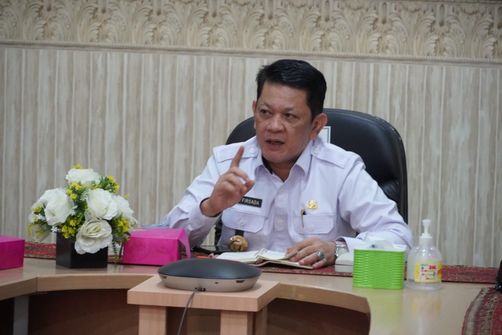 Pemprov Lampung Ikuti Acara Launching Pemberian Penghargaan PPKM Award