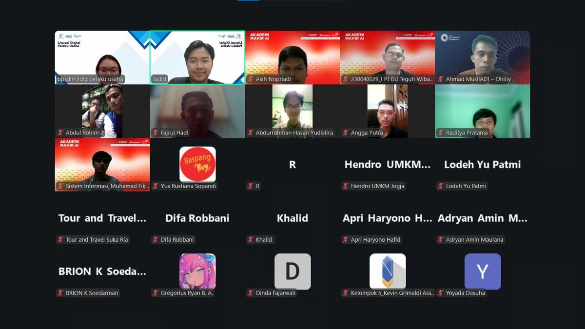 Berkolaborasi Dengan Komdigi AI Center of Excellence Jogja Selenggarakan Workshop Nasional Bersertif