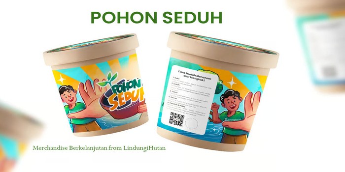 LindungiHutan Hadirkan “Pohon Seduh”, Merchandise Ramah Lingkungan untuk Mengajak Publik Menanam di 