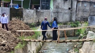 Pemkot Bandar Lampung Kebut Rehabilitasi Jembatan di Kalibalau