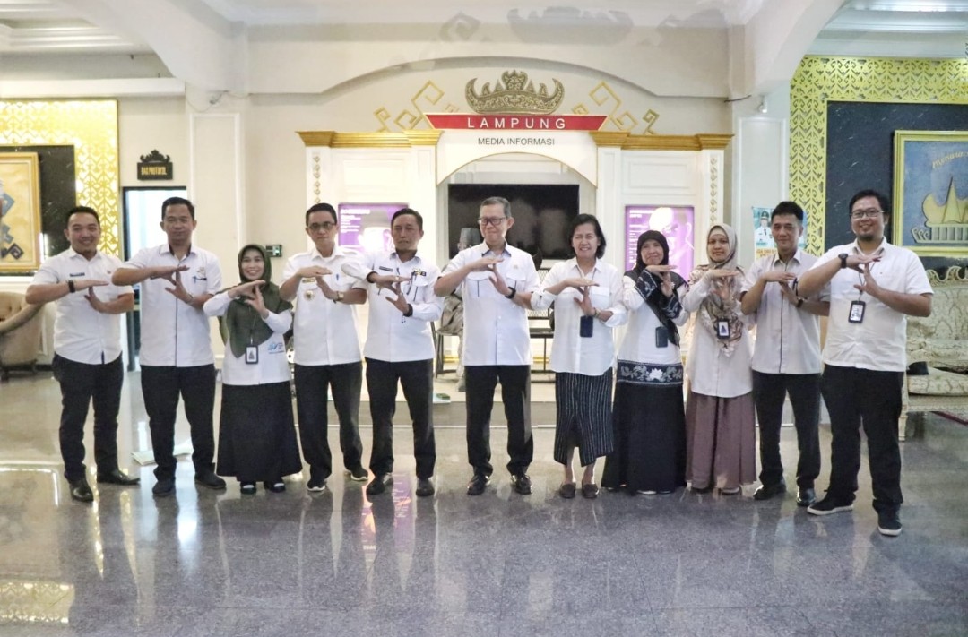 Sekda Prov Lampung Menerima Audiensi Dari Badan Pusat Statistik
