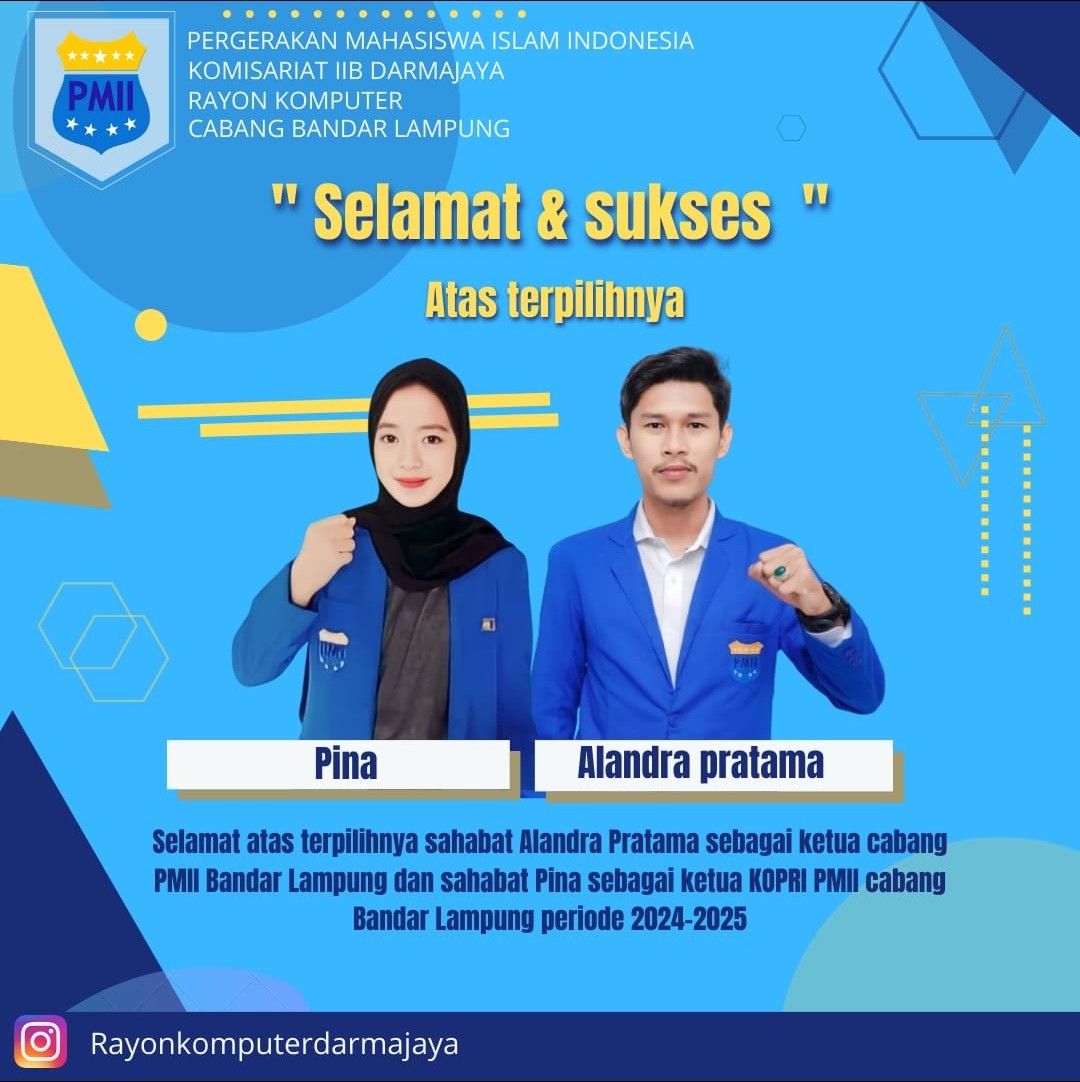 PMII Bandar Lampung Gelar Konfercab, Alandra lanjutkan estafet kepemimpinan.