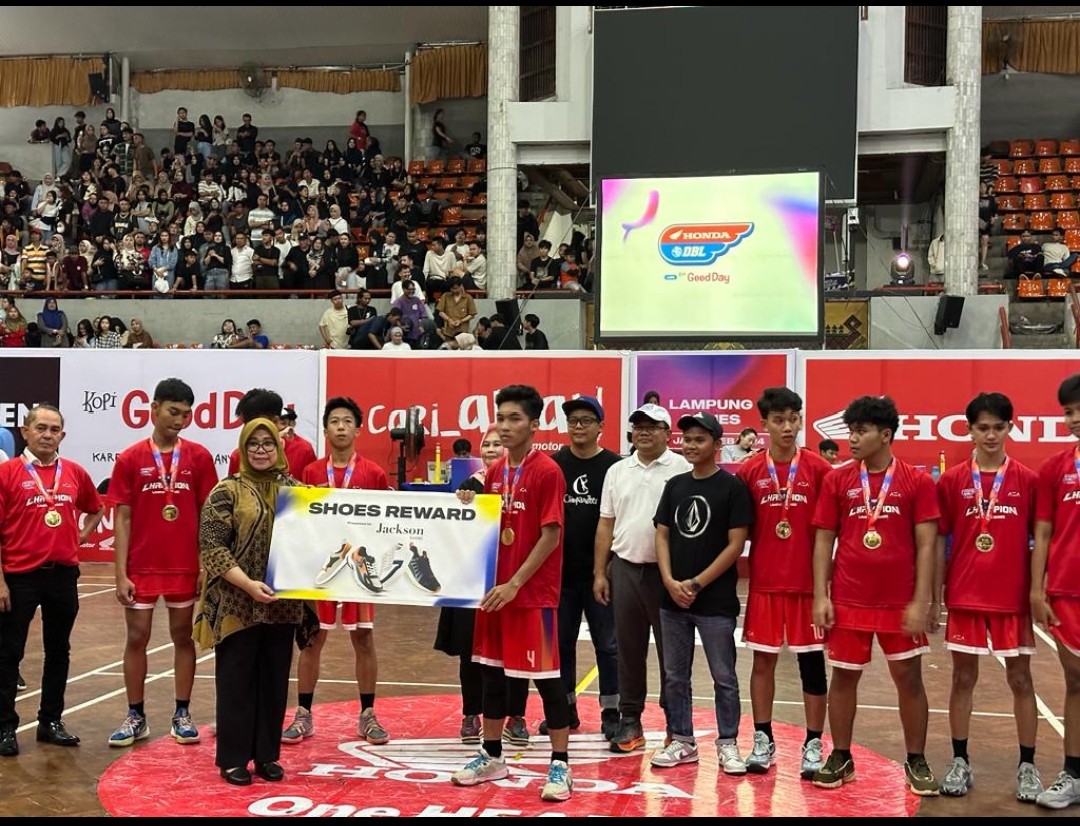 SMA YP Unila Borong Juara di Final Party Honda DBL With Kopi Good Day 2024 Lampung Series