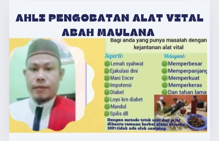 Pengobatan Alat Vital Lampung Bapak M Gunawan , Terpercaya dan Jamin 100%