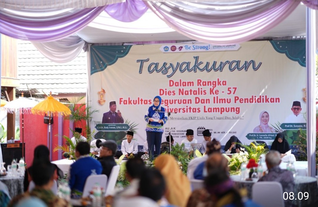 Dies Natalis ke-57 FKIP Unila Perkuat Sinergi dan Prestasi