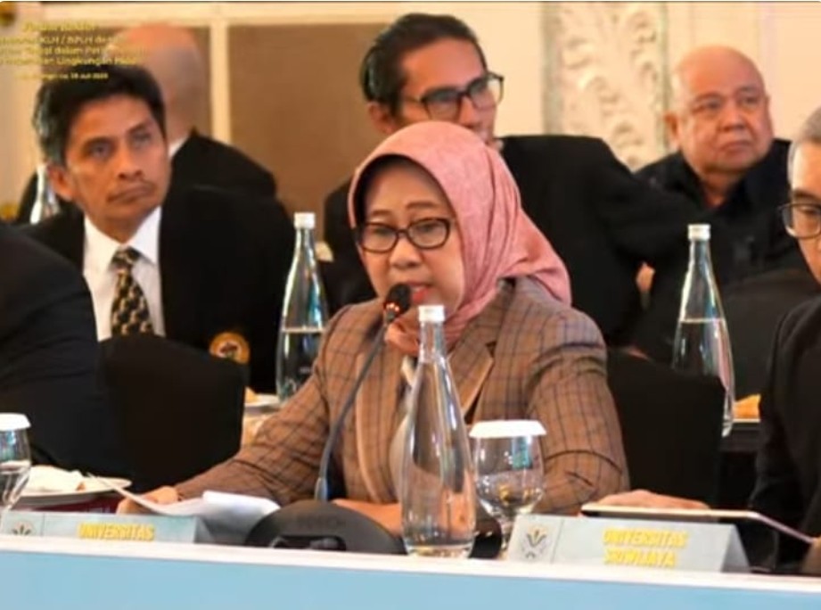 Rektor Bahas Isu Lingkungan di Forum PTN 2025, Kolaborasi untuk Sumatera Hijau