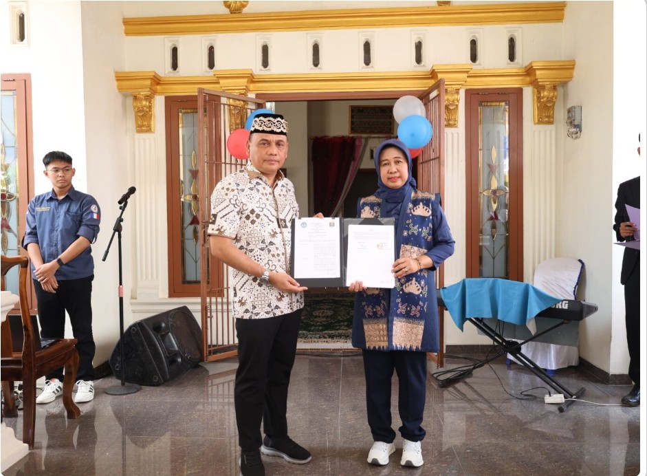 Unila dan Pemkot Metro Teken MoU, Resmikan Kampung Prancis “Village Français”