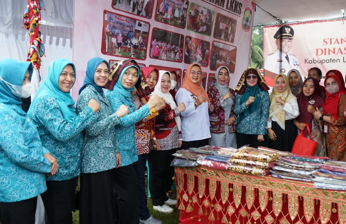 Tim Penggerak PKK Provinsi Lampung Melaksanakan Kunjungan Kerja Ke Kabupaten Lampung Selatan