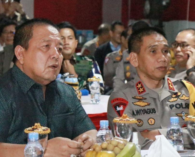 Gubernur Lampung dan Kapolda Pantau Keamanan Pergantian Tahun 2022