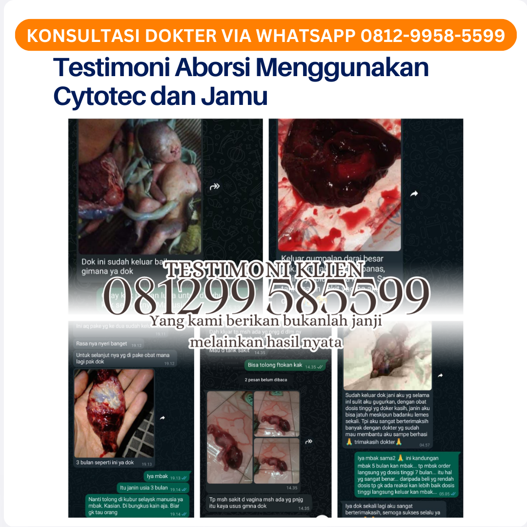 PMB Bidan Dewi - Meyediakan Obat Aborsi Usia Kehamilan 1-8 bulan