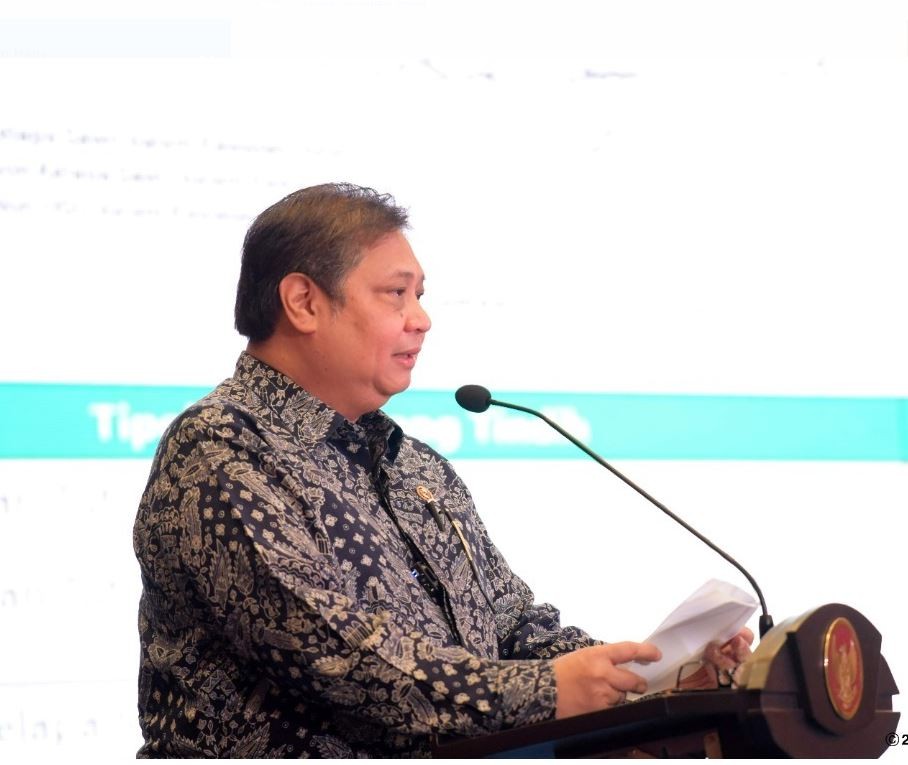 Buka Rakernas Kebijakan Satu Peta, Menko Airlangga Dorong Pemutakhiran Data Geospasial untuk Pembang