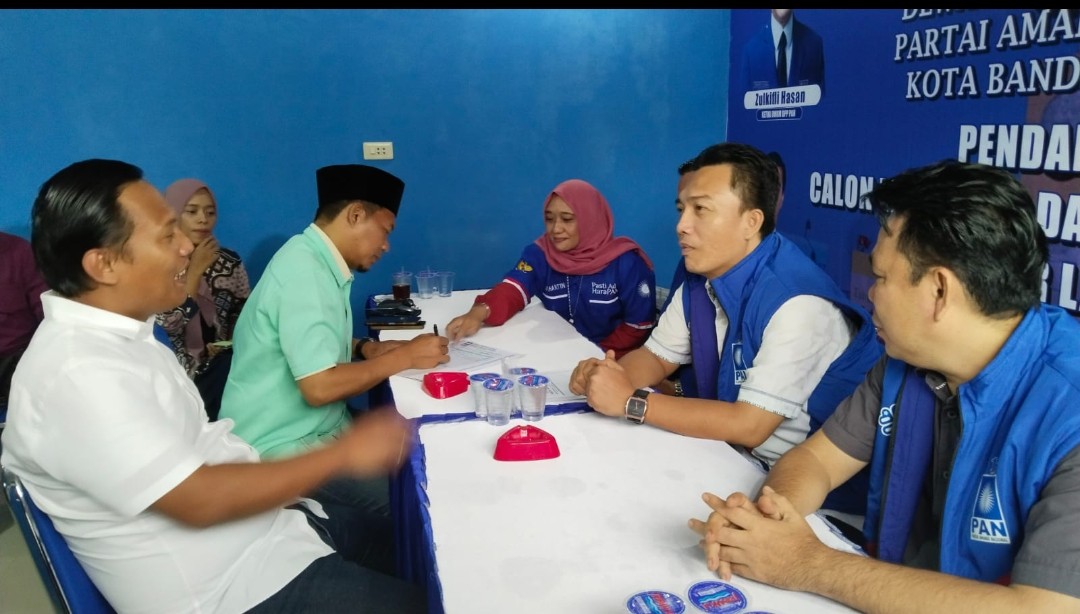 Iqbal Ardiansyah Daftar Penjaringan Calon Walikota Bandar Lampung di PAN