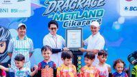 Metland Cikarang Kembali Raih Rekor MURI melalui Dragrace Pushbike dengan Peserta Anak Terbanyak