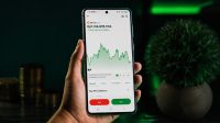 Ilustrasi pergerakan harga Bitcoin (BTC) di aplikasi FLOQ (1)